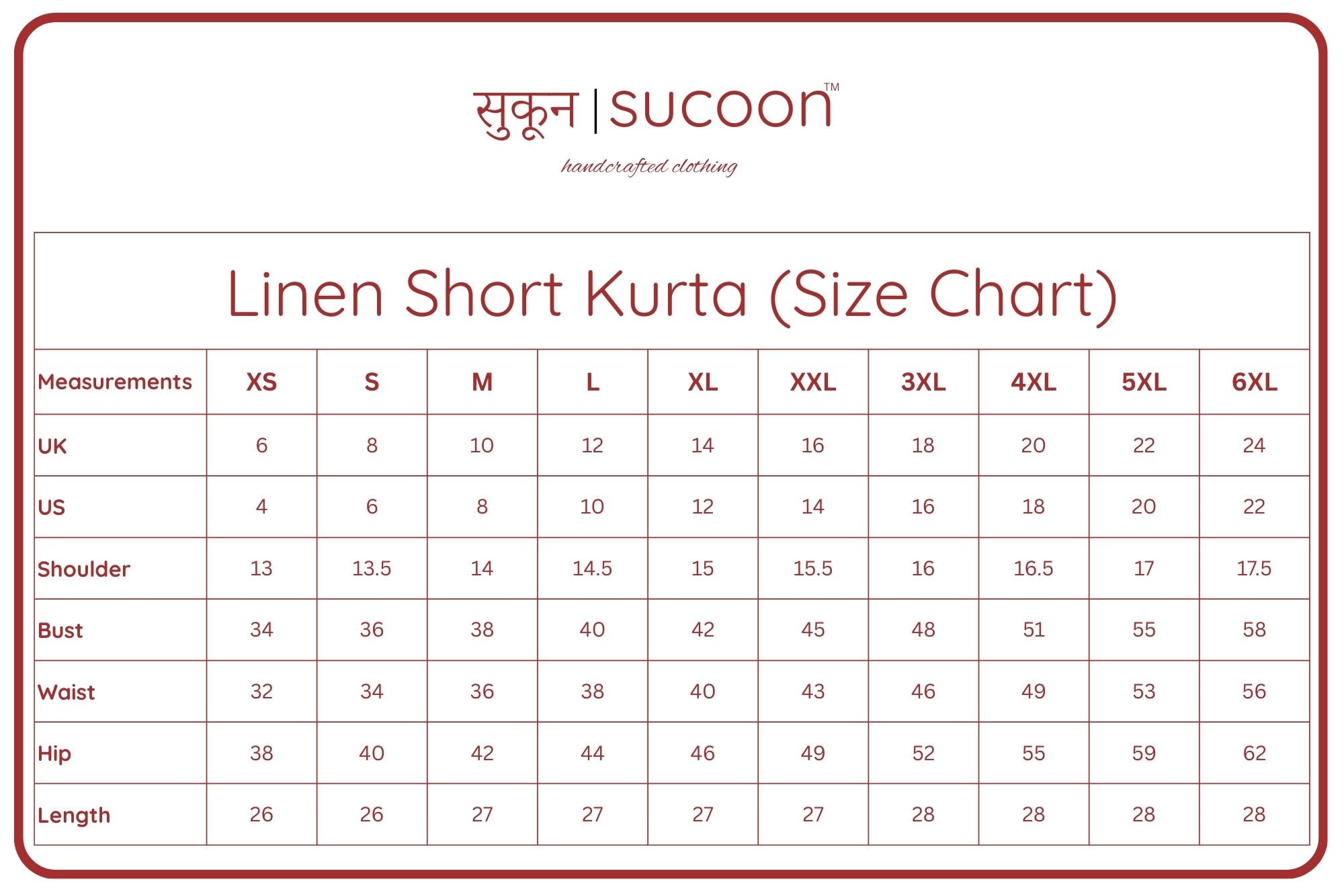 Linen Solid Short Kurta